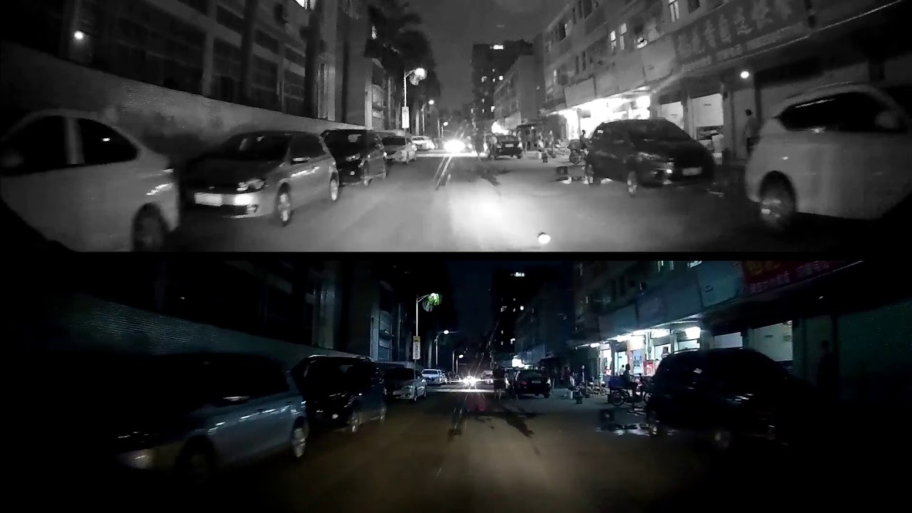 menetrögzítő kamera éjszaka